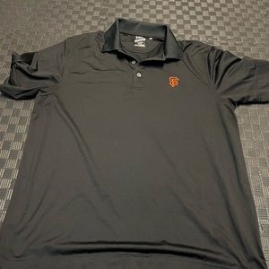 Cutter and buck San Francisco giants logo polo shirt